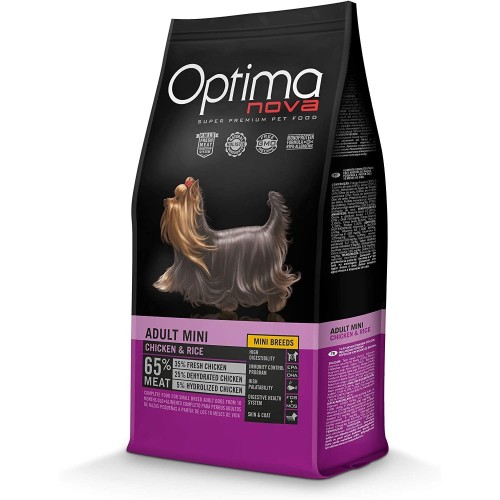 Optima Nova Adult Mini Chicken Rice 2 Kg Premium Dog Food