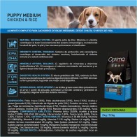 Optima Nova Puppy Medium Pollo 2 Kg