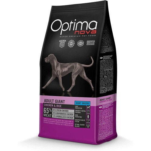 Alimento Para Perros Adultos Gigantes Optima Nova 12 Kg.