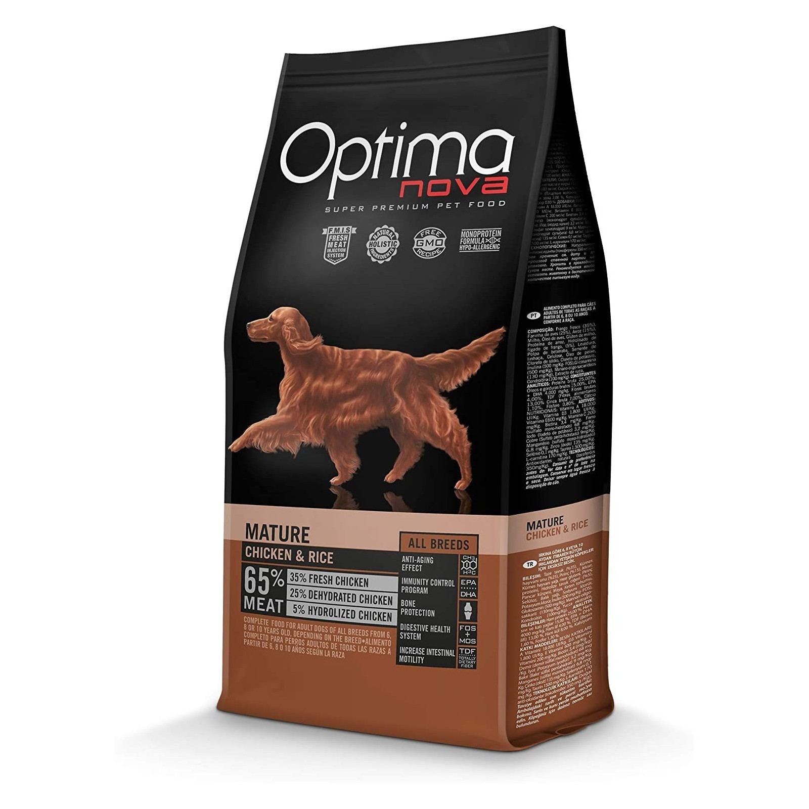 Optima Nova Adult Mature Chicken Rice 2 Kg