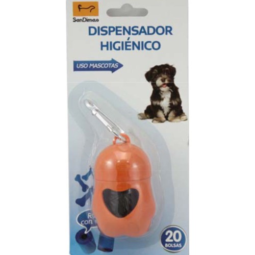 Dispensador Higiénico 20 Bolsas Paw