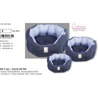 Jet Set Avangarde Cradle Set 3 Pieces Blue