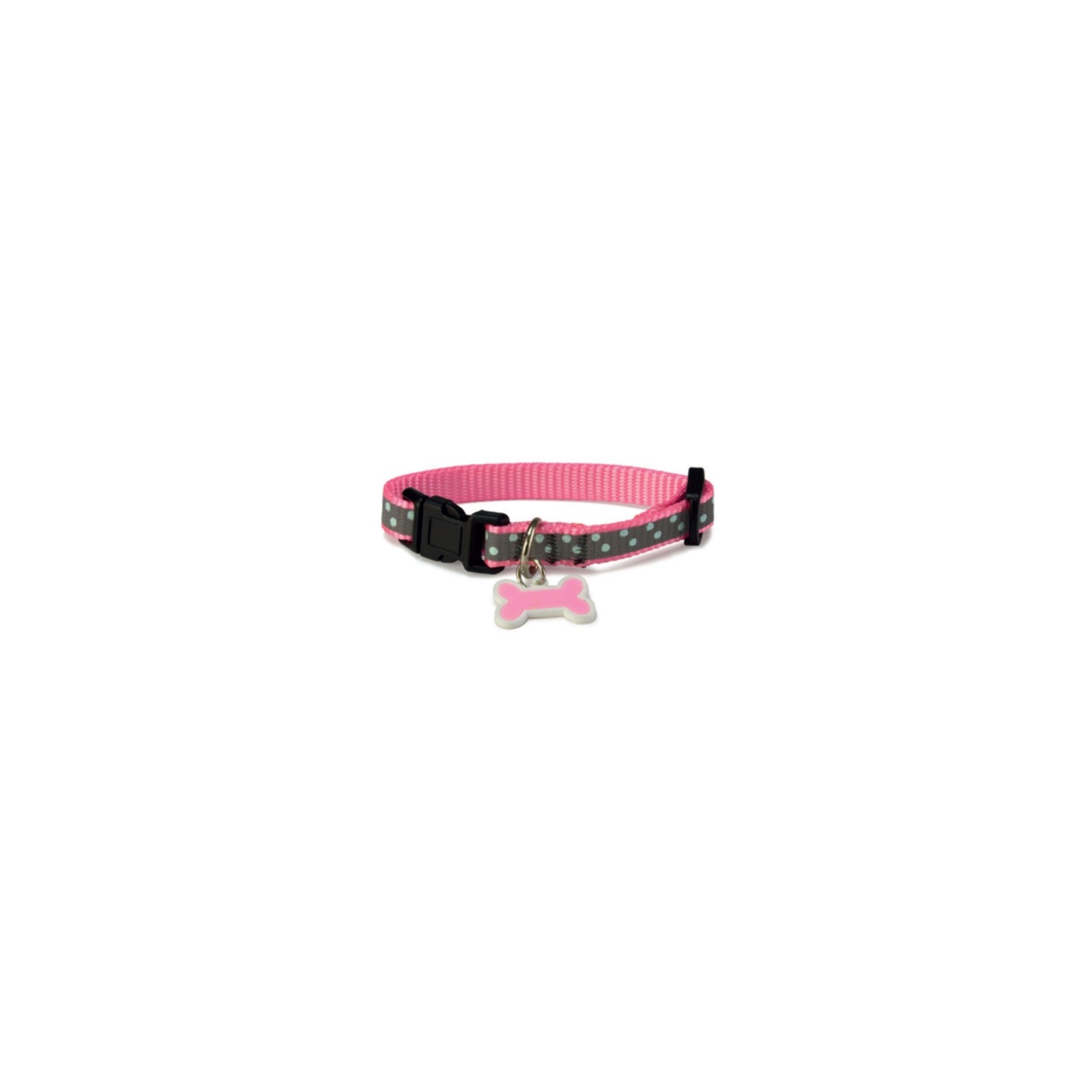 Collar Gato Reflectante Rosa 1x15/22cm