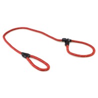 Reflective Nylon Dog Leash Red