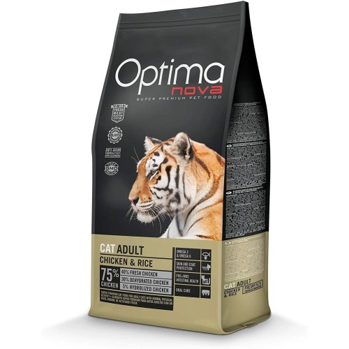 Optima Nova Cat Adult Chicken Rice 2 Kg