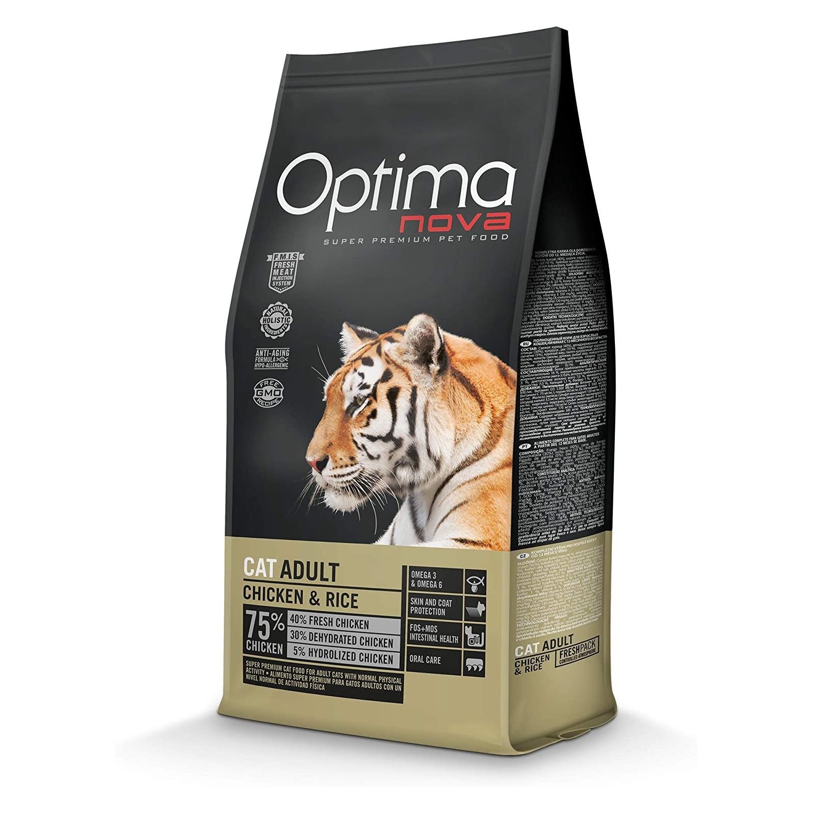 Optima Nova Cat Adult Chicken Rice 2 Kg