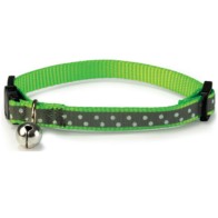 Collar Reflectante para Gato Verde 20-25 cm