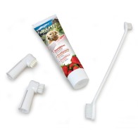 Dental Set for Dogs Strawberry Fragrance