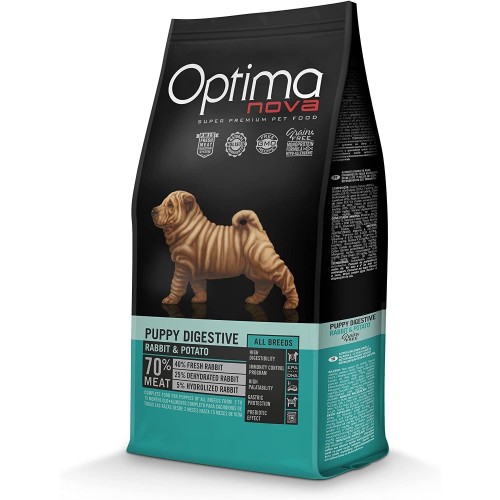 Optima Nova Puppy Digestive Comida Perros 2 Kg