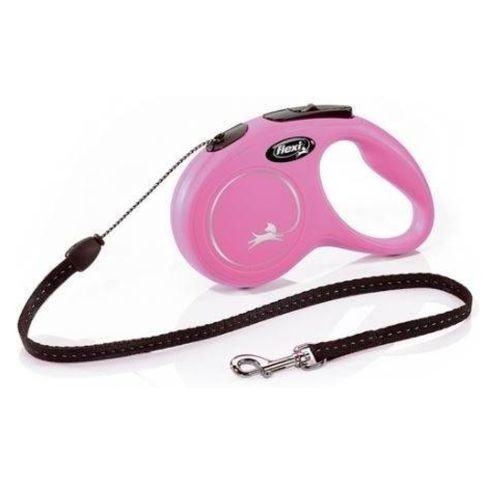 Flexi New Classic S Leash 5 Meters Pink