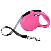 Flexi New Classic M Tape 5m Pink Retractable Leash