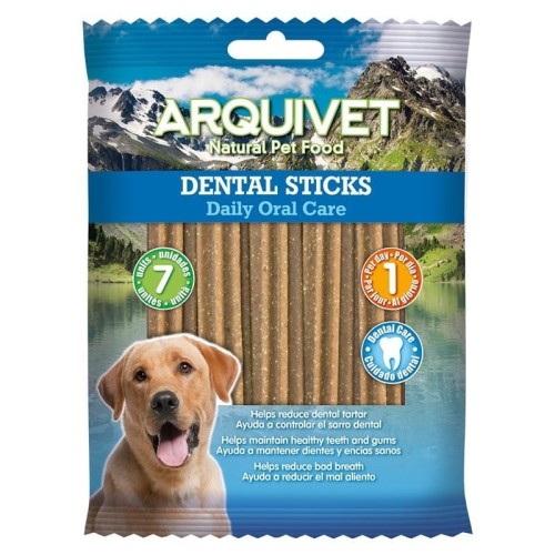 Dental Sticks Pack 7 Units 170gr Arquivet