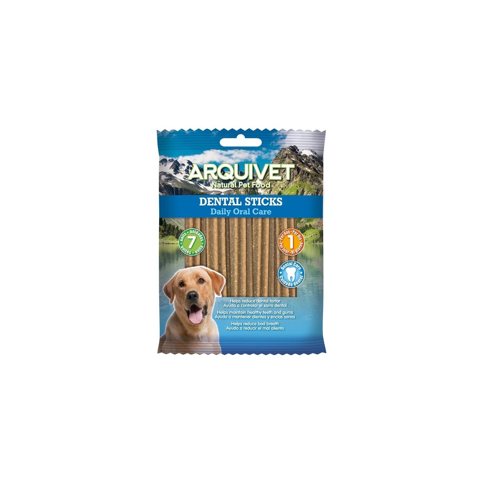 Dental Sticks Pack 7 Units 170gr Arquivet