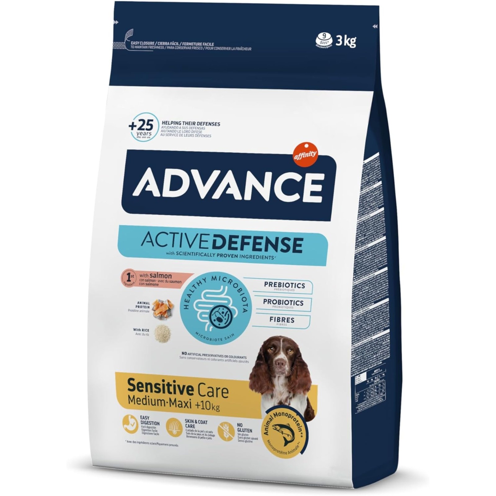 Advance Sensitive Medium Maxi S&R 12 Kg Alimento Premium para Perros