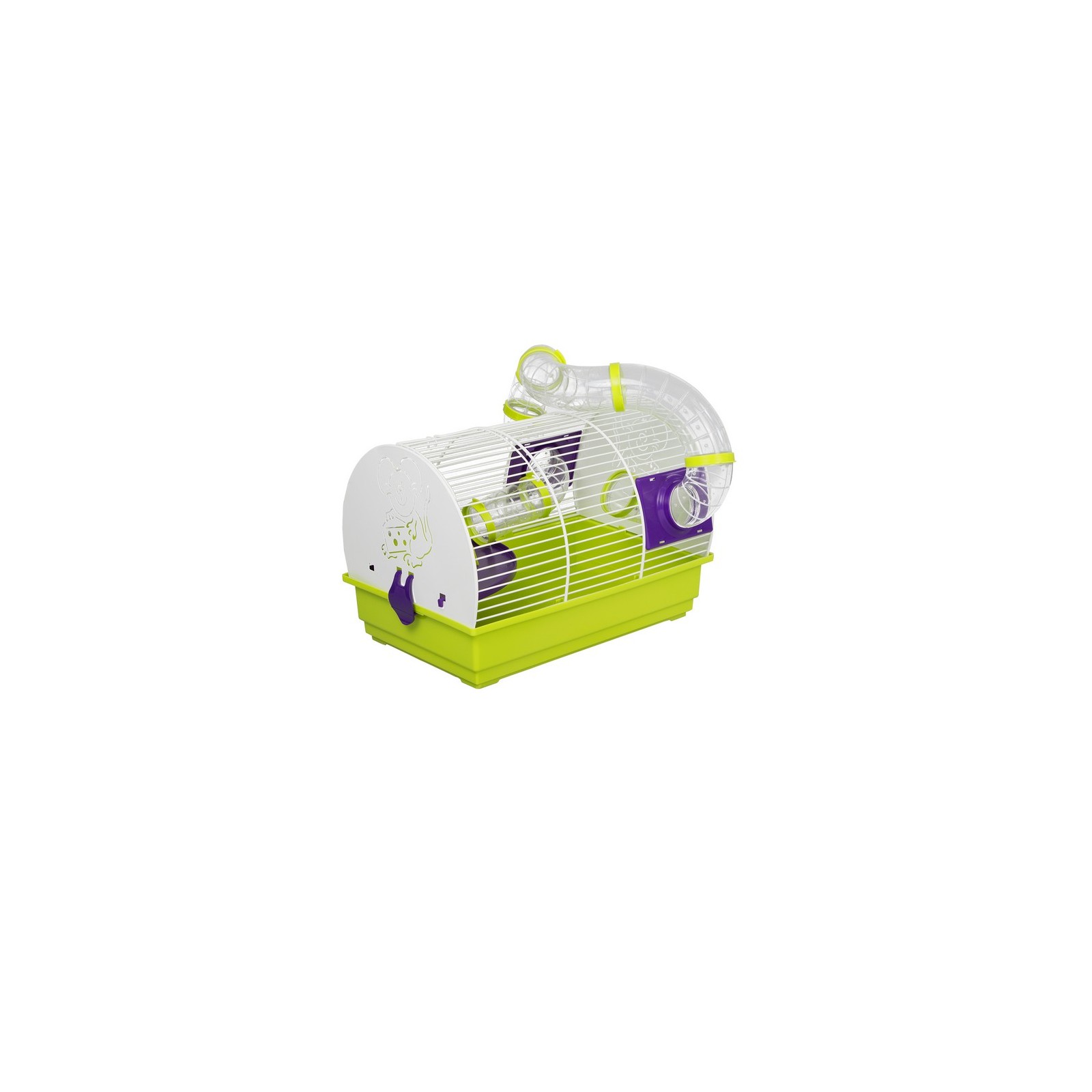 Russian Hamster Cage White 39x25.5x27 Cm