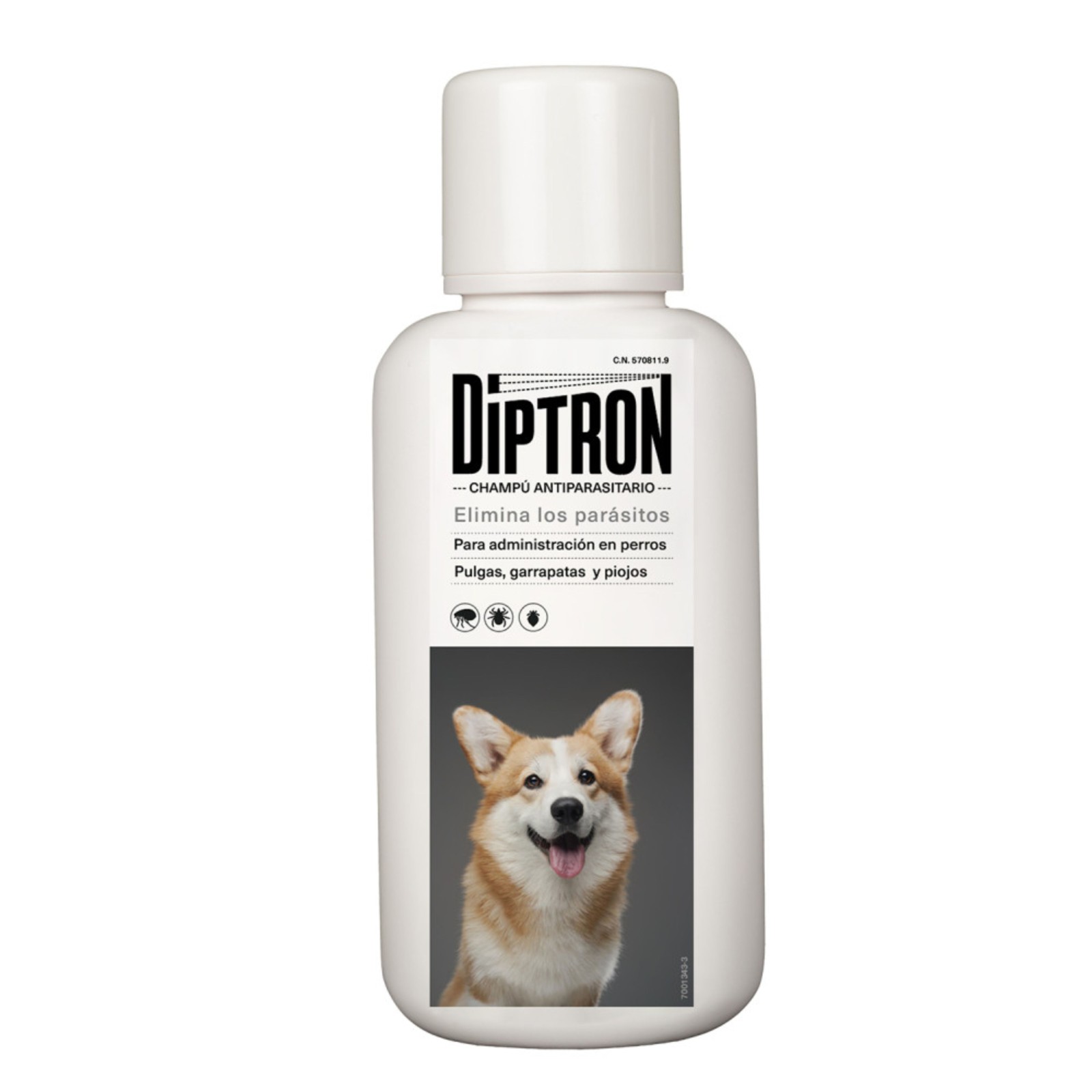 Diptron Anti-Parasitic Shampoo 500ml for Dogs