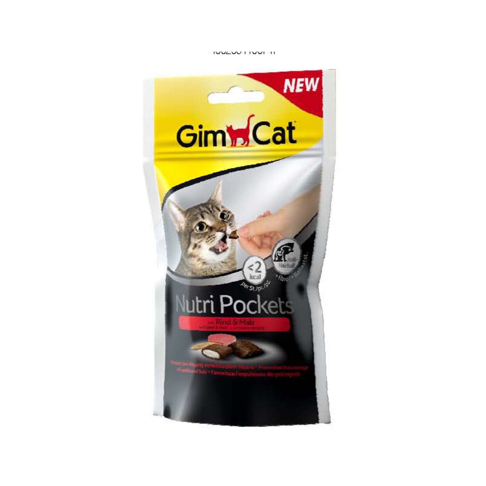 GimCat Nutripockets Beef and Malt 60g