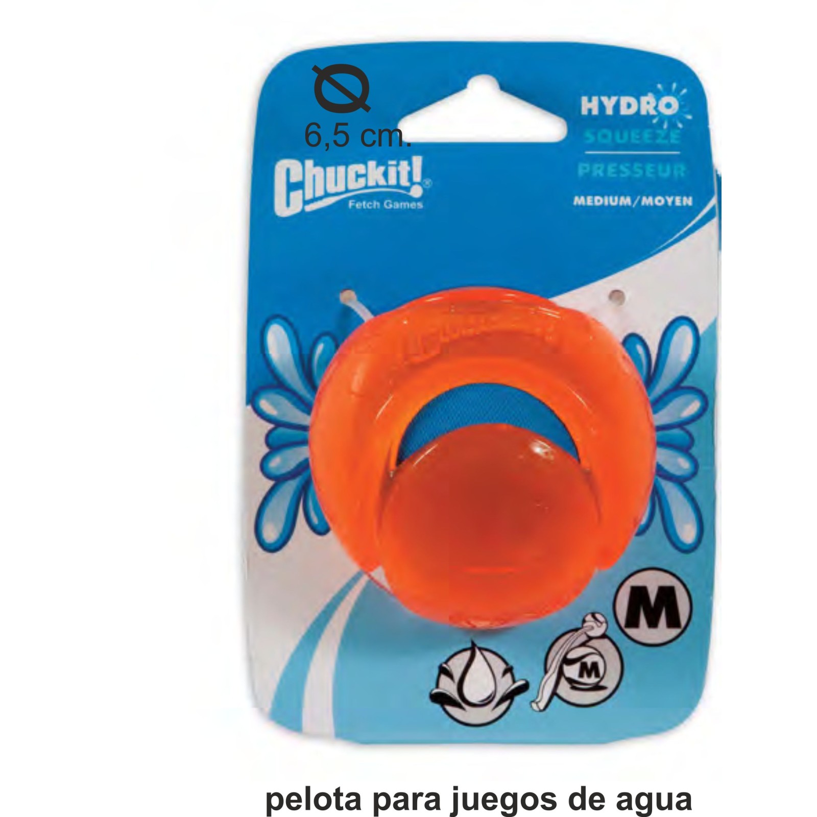 Chuckit Hydrosqueeze Medium Ball