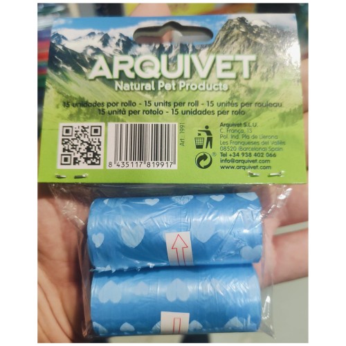 Hygienic Pet Waste Bags 2 Rolls