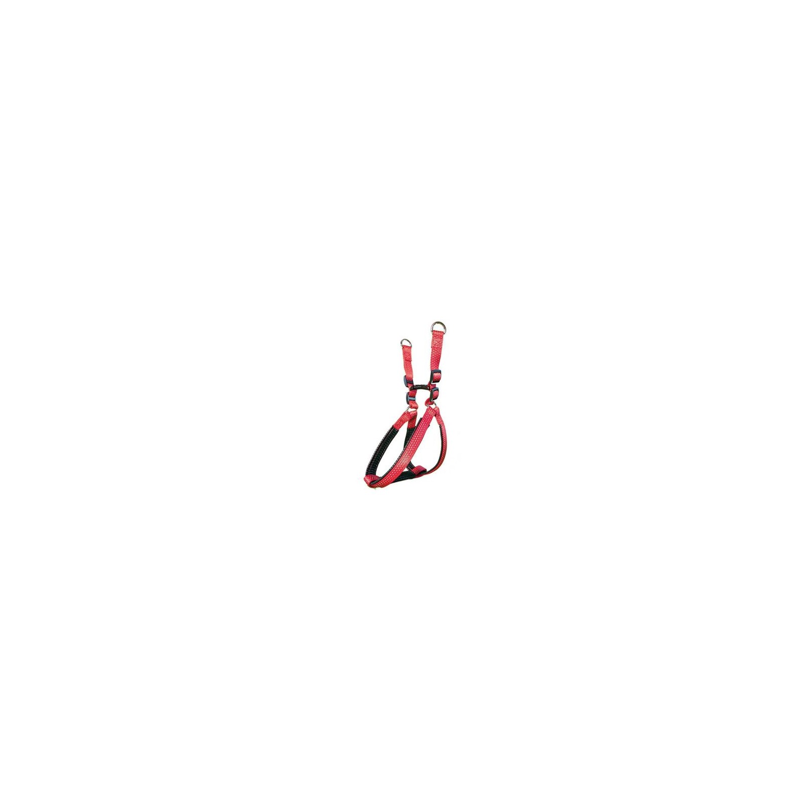 Adjustable Red Nylon Harness for Dogs