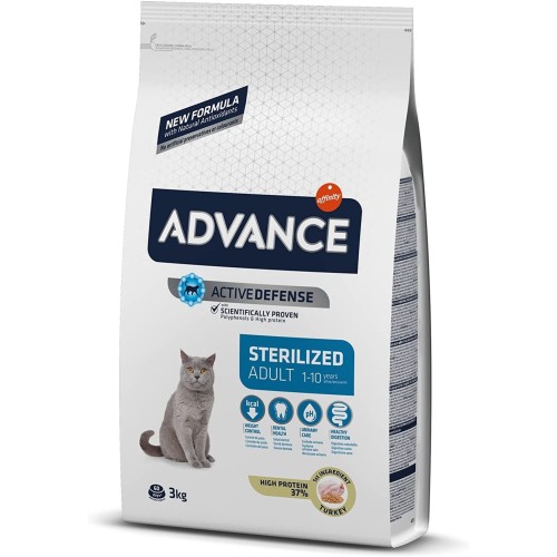 Advance Sterilized Cat Pavo 1.5 Kg Peso Saludable