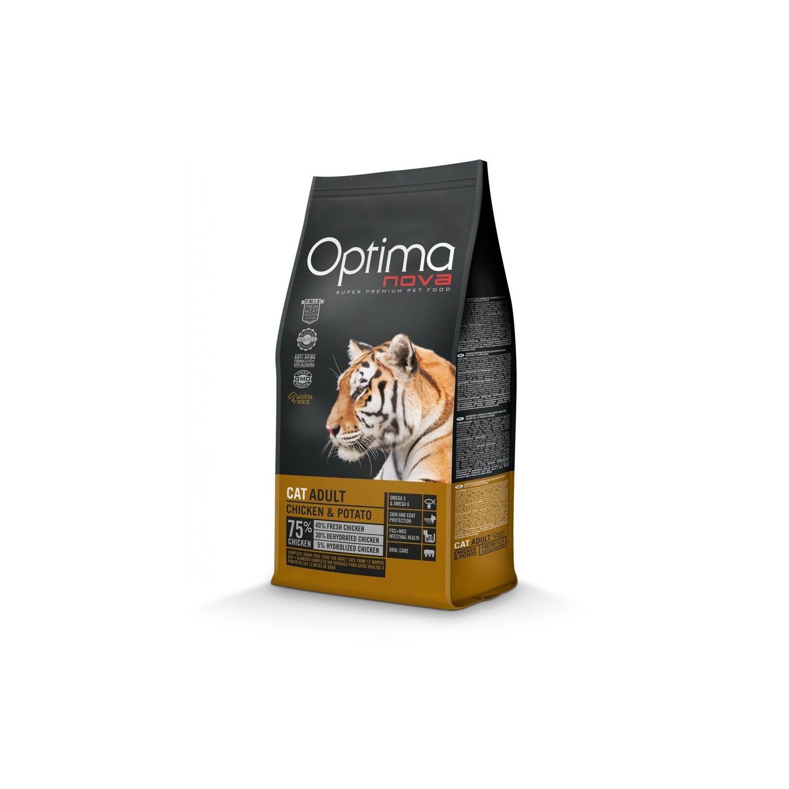 Optima Nova Cat Adult Chicken Potato 2 Kg Grain-Free