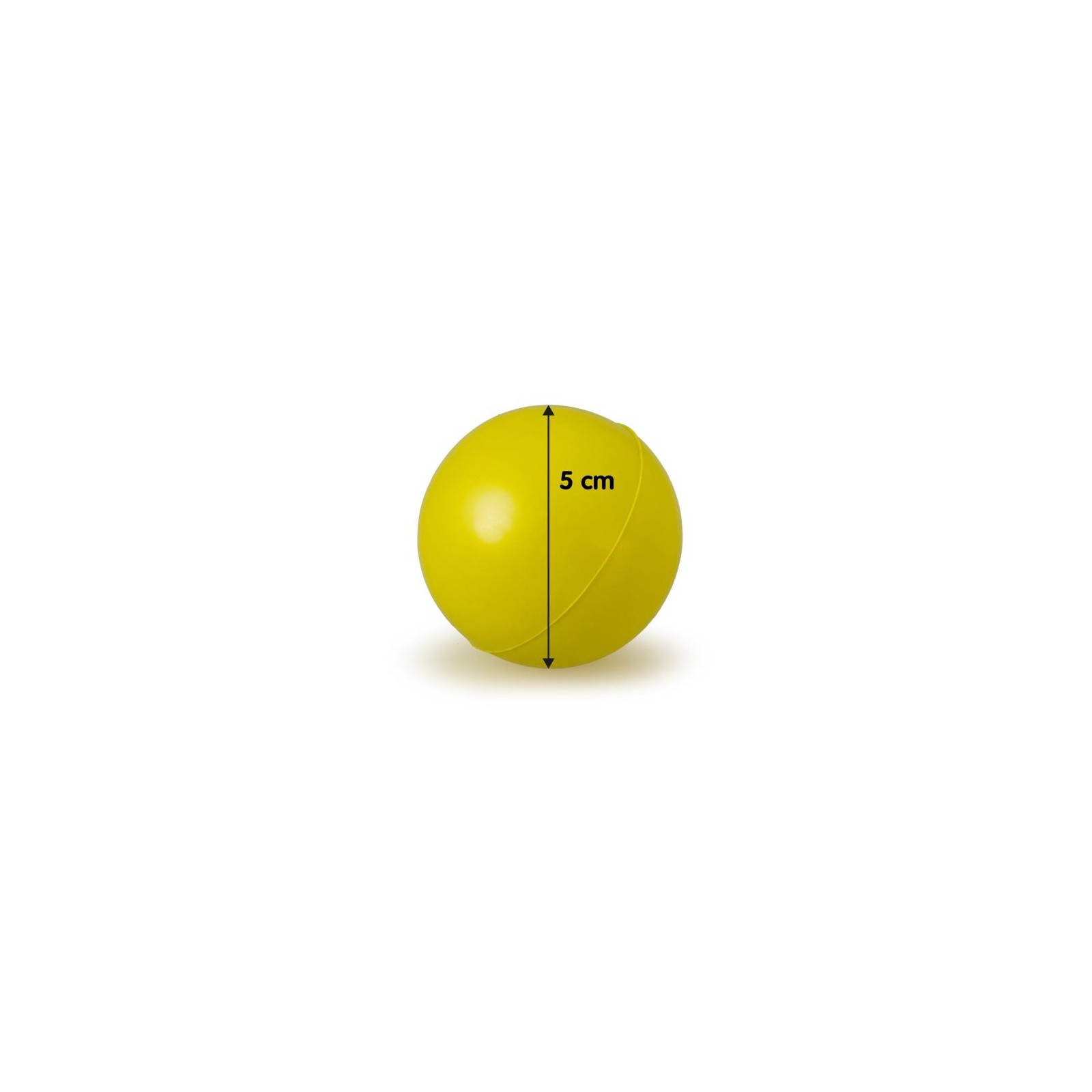 Medium Solid Rubber Ball 6.5cm