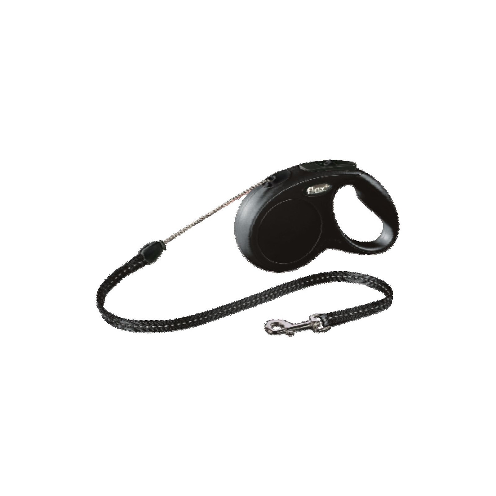 Flexi New Classic XS Cord 3M Black - Retractable Leash