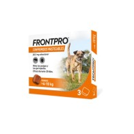 Comprimidos Masticables FRONTPRO para Perros - Tratamiento de Pulgas y Garrapatas