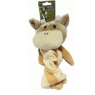 Elastic Plush Cow 30x10cm