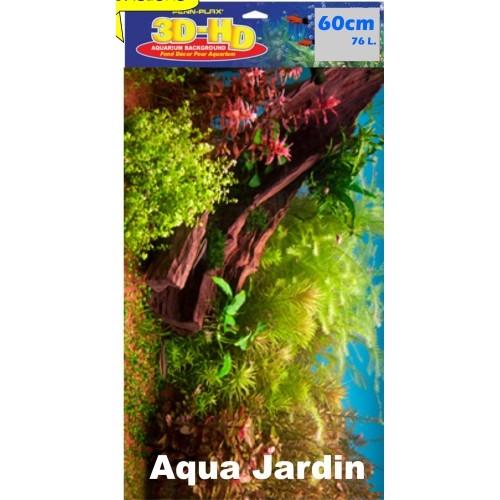 3D Aqua Garden Poster 61x41cm