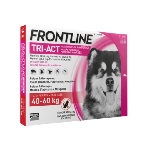 Frontline Tri-Act 2-5 Kg. 6 Pipetas