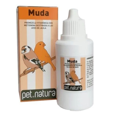 Petnatura Molting Solution 25ml - Vitamin Supplement for Birds