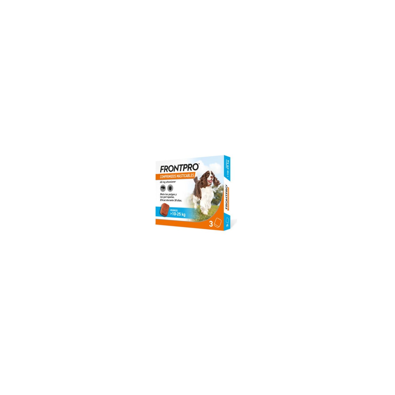 Tabletas Masticables FRONTPRO para Perros 10-25 Kg