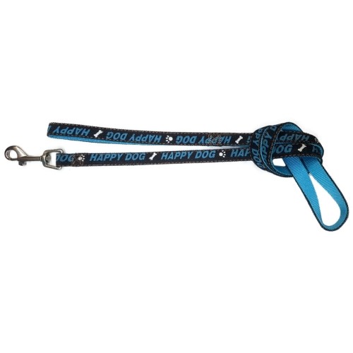 Happy Dog Blue Nylon Leash 15x110