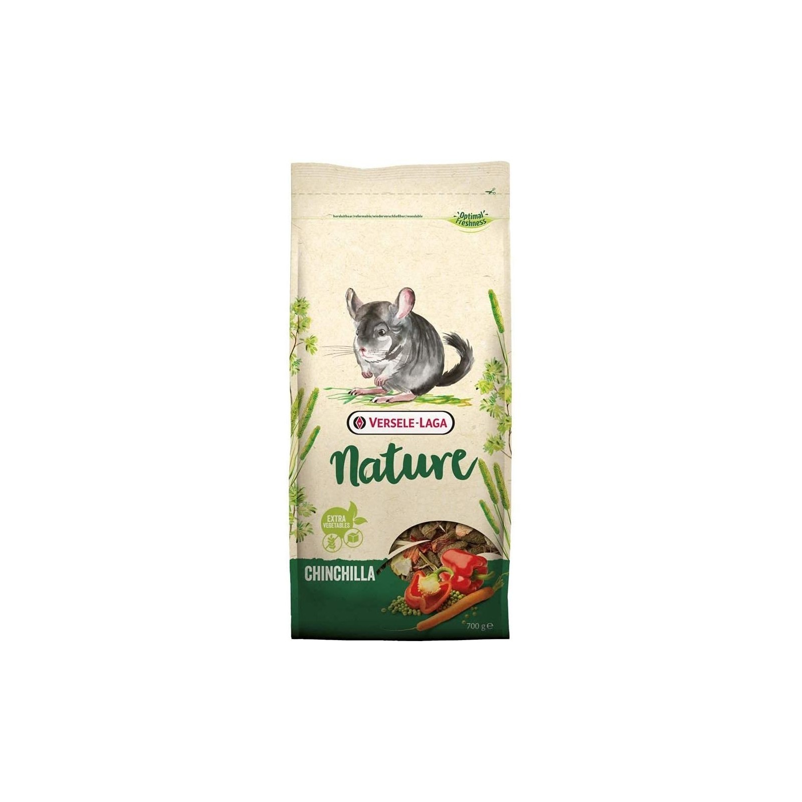 Chinchilla Nature 700g para una Salud Óptima