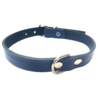 Laura Black Leather Collar for Dogs