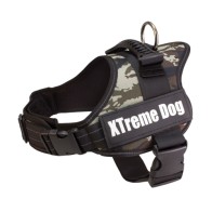 Large Xtreme Dog Camo Harness 70-95cm