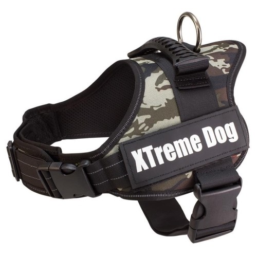 Large Xtreme Dog Camo Harness 70-95cm