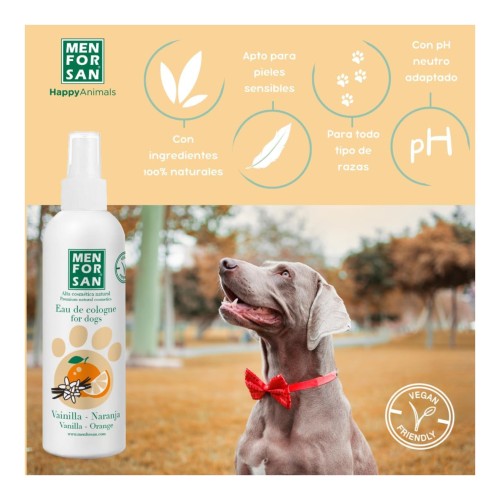 Menforsan Agua De Colonia Vainilla/naranja Para Perros