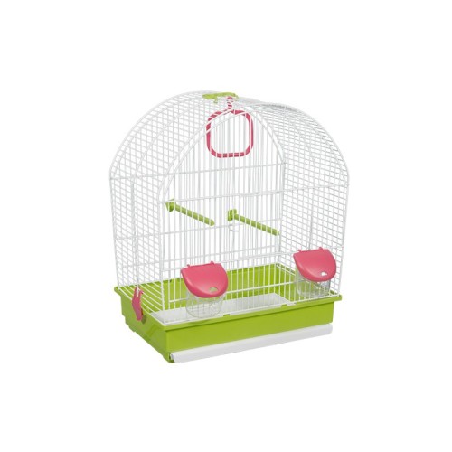 White Bird Cage 642 for Small Birds