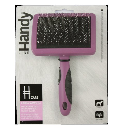 Soft Grooming Brush for Large Pets with Handy Design