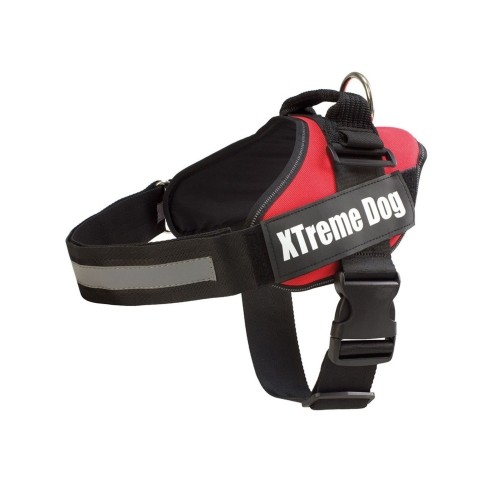 Arnés Xtreme Dog Rojo XS Ajustable para Perros Pequeños