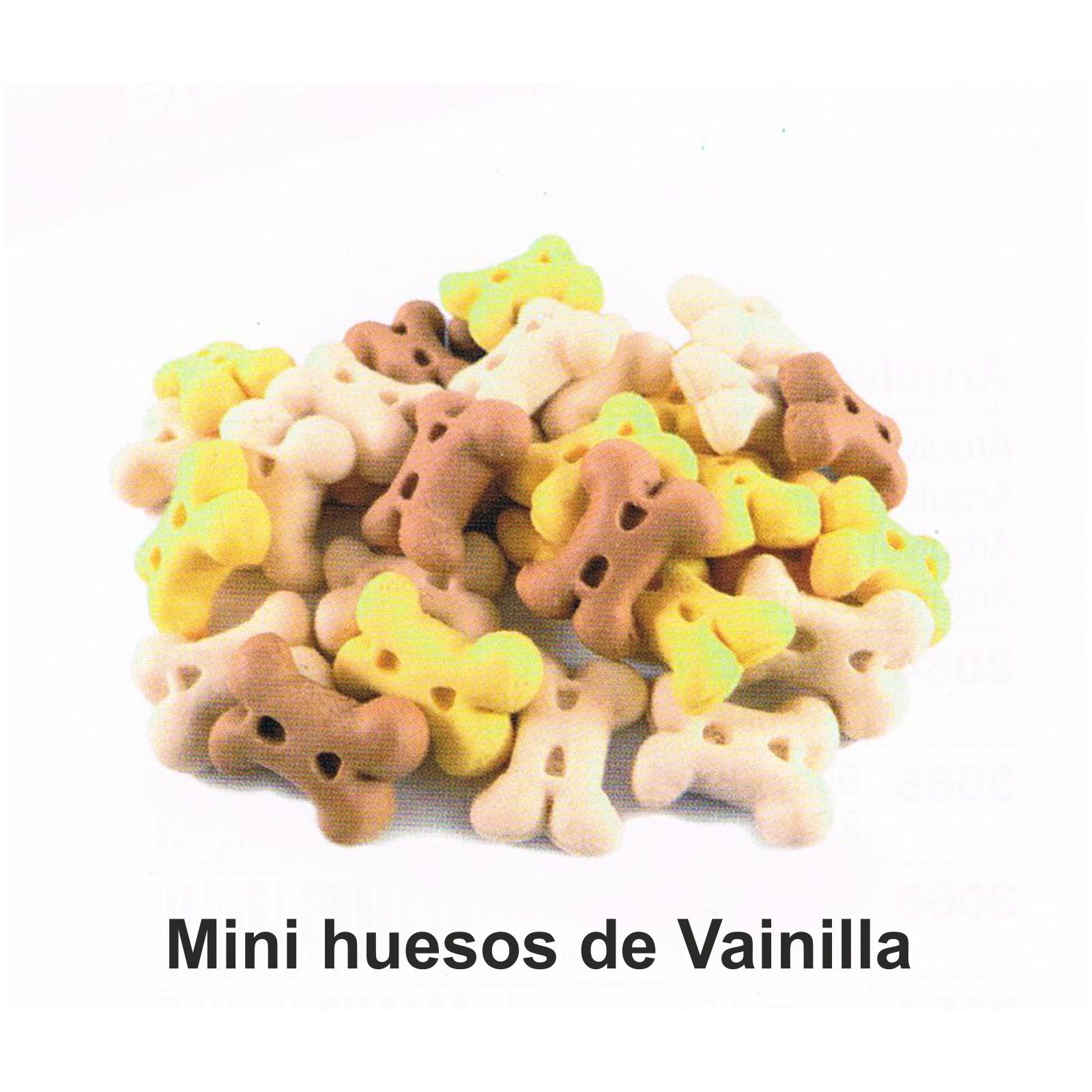 Galletas Mini Hueso de Vainilla 2.5kg para Entrenamiento