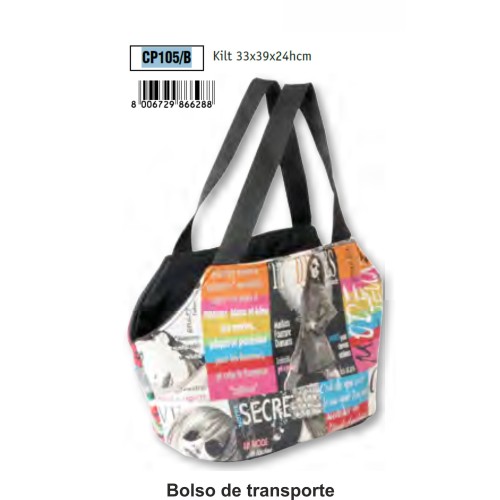 Bolso Transporte Face 33x39x24 cm