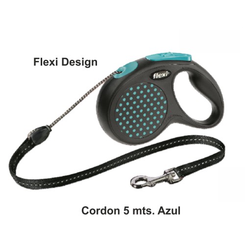 Flexi Design M Cord 5 Meters Blue