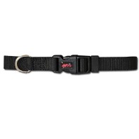 Basic Black Nylon Collar 20-30x1cm