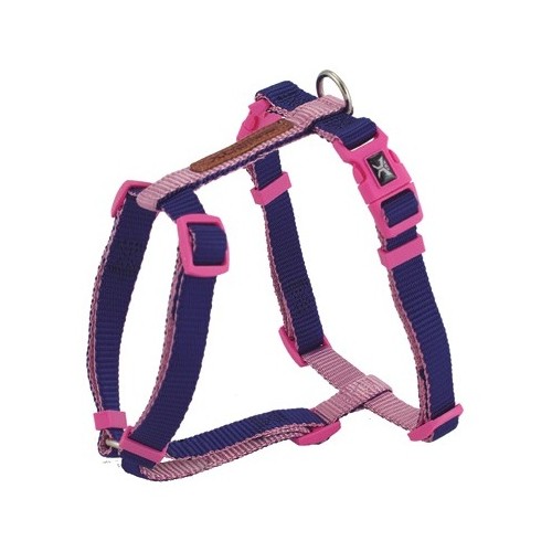 X-trm Dual Premium Harness Blue-Pink 25-40cm