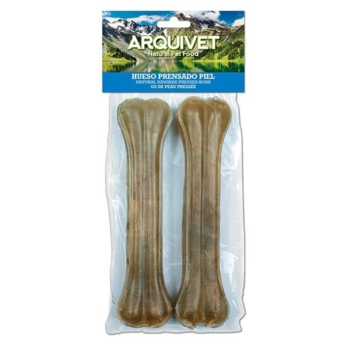 Pressed Skin Bones 25cm Pet Snacks (2 Pieces, 280 Gr)