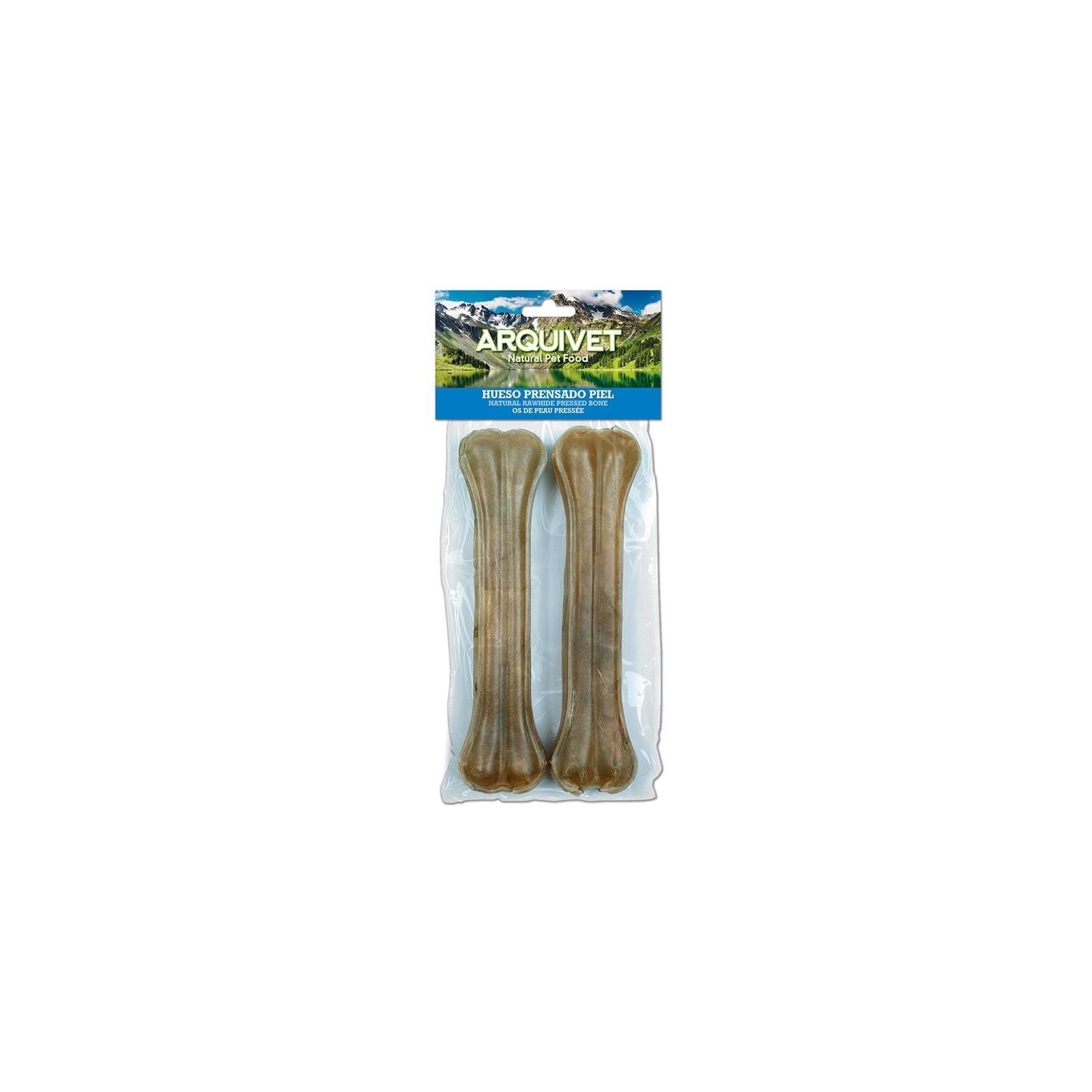 Pressed Skin Bones 25cm Pet Snacks (2 Pieces, 280 Gr)